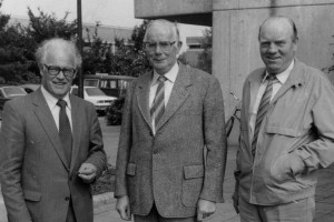 Burchard Deckenbrock, Josef Brockhausen, Paul Röttgermann   am 1.6.1981