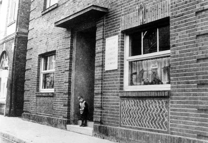 Vitusstraße 93 / Geschäftsstelle der Kreissparkasse von 1936 bis 1974 