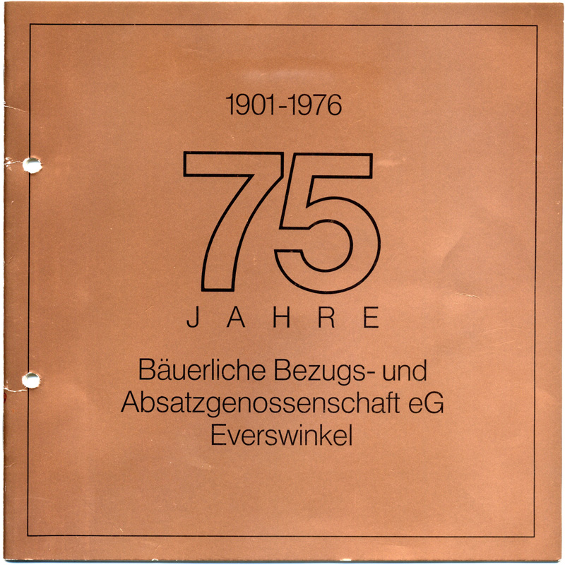 Die Festschrift: 25 Jahre Kolpingfamilie Everswinkel 1951 - 1976