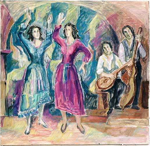 Flamenco–Tänzerinnen