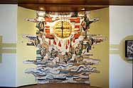 Ohne Titel, Wandgestaltung in der Kapelle des Hauses „Meeresstern“ auf Wangerooge