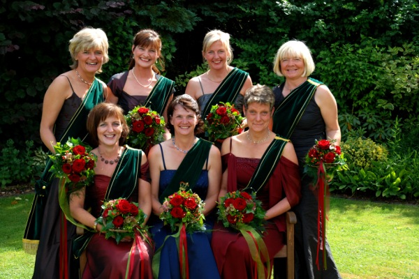 die Damen des Hofstaates 2007