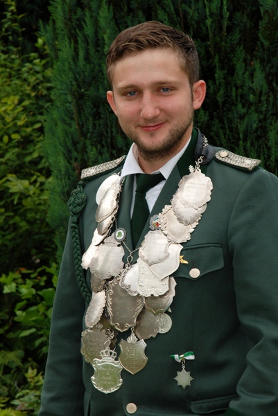 der Schützenkönig 2014: Christoph Schulze Umgrove
