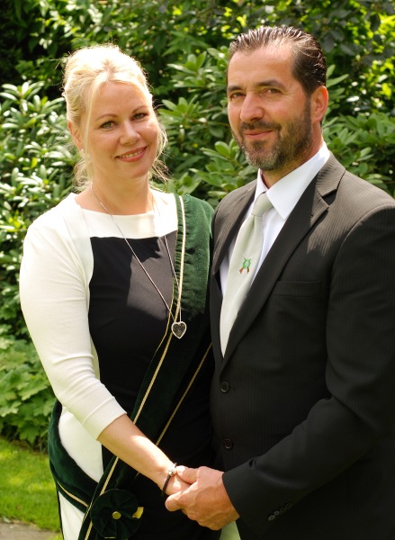 Bettina Grote und Robert Schlüter