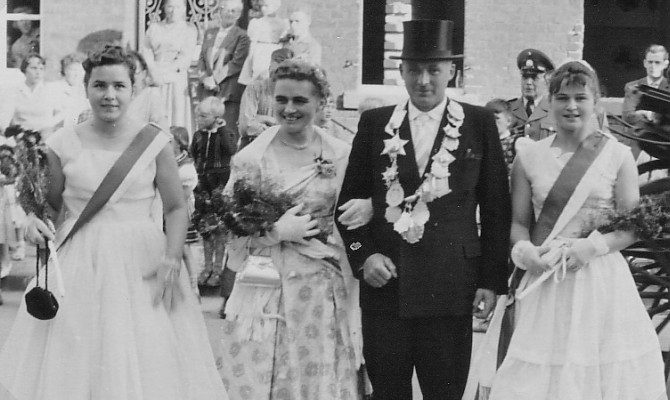 Das Königspaar 1958